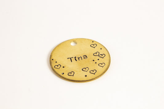 Hearts Dog Tag image 1