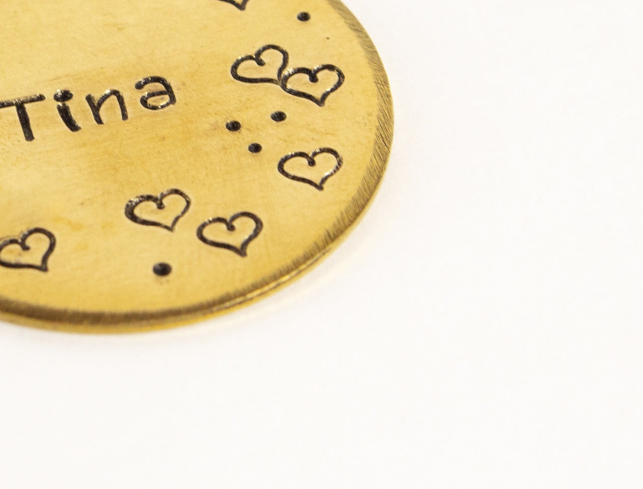 Hearts Dog Tag image 2