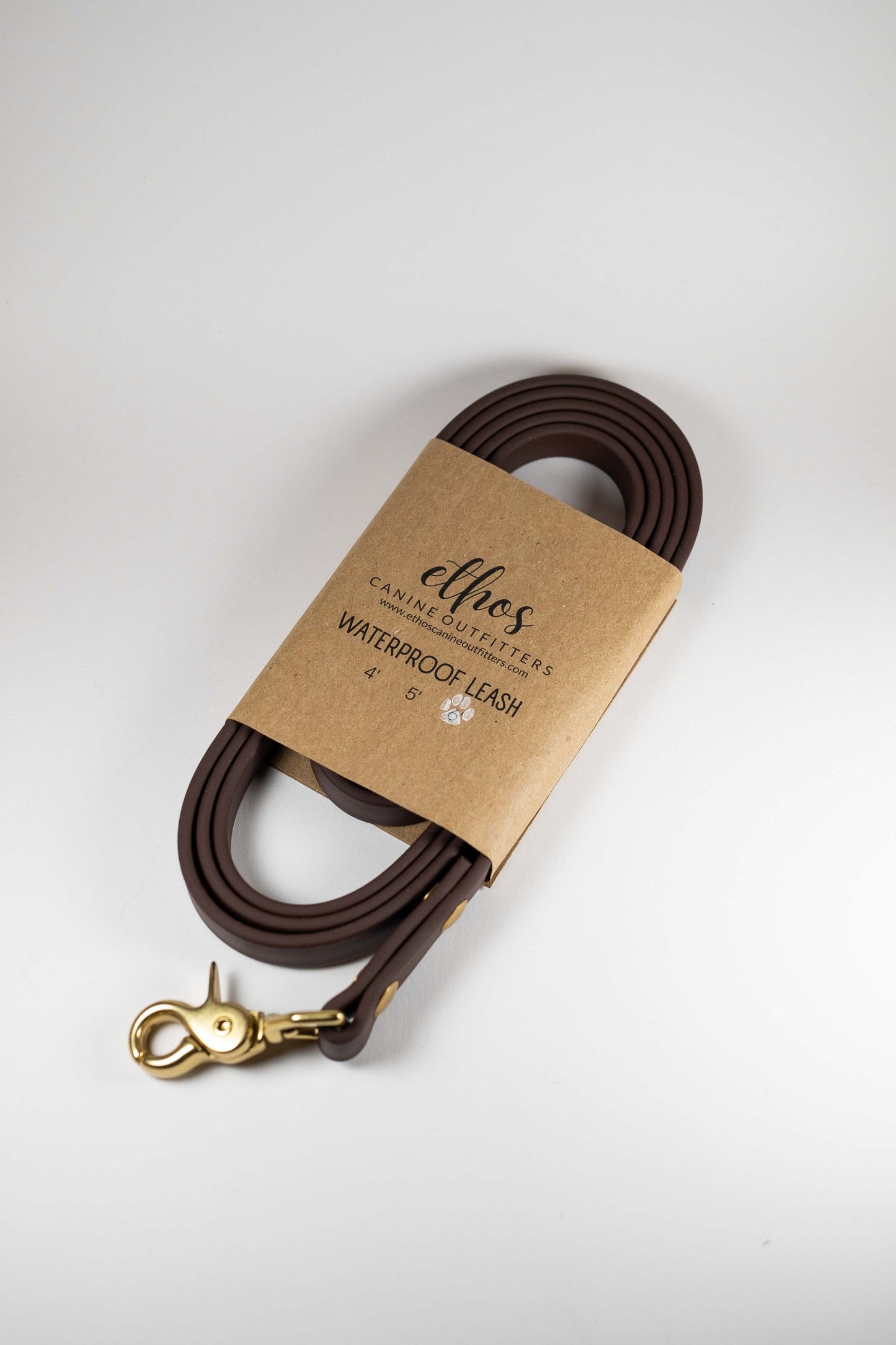 6' Espresso Leash
