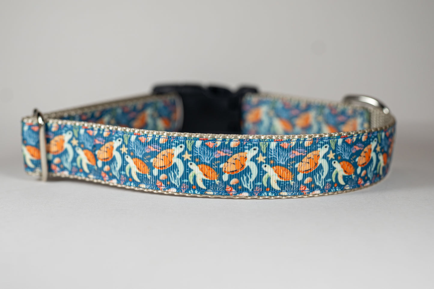 Sea Turtles Adjustable Dog Collar