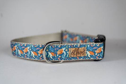 Sea Turtles Adjustable Dog Collar