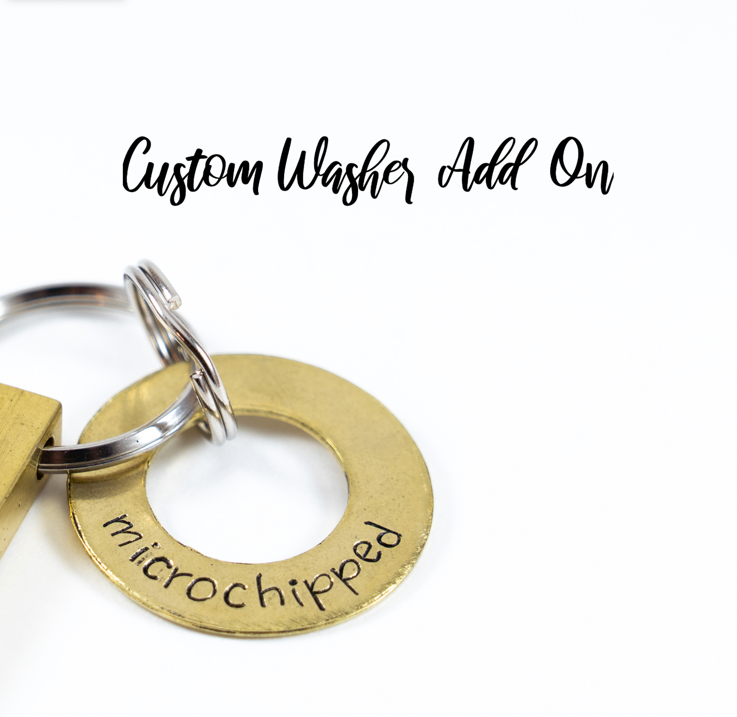 Washer Tag Add-On for Extra Info