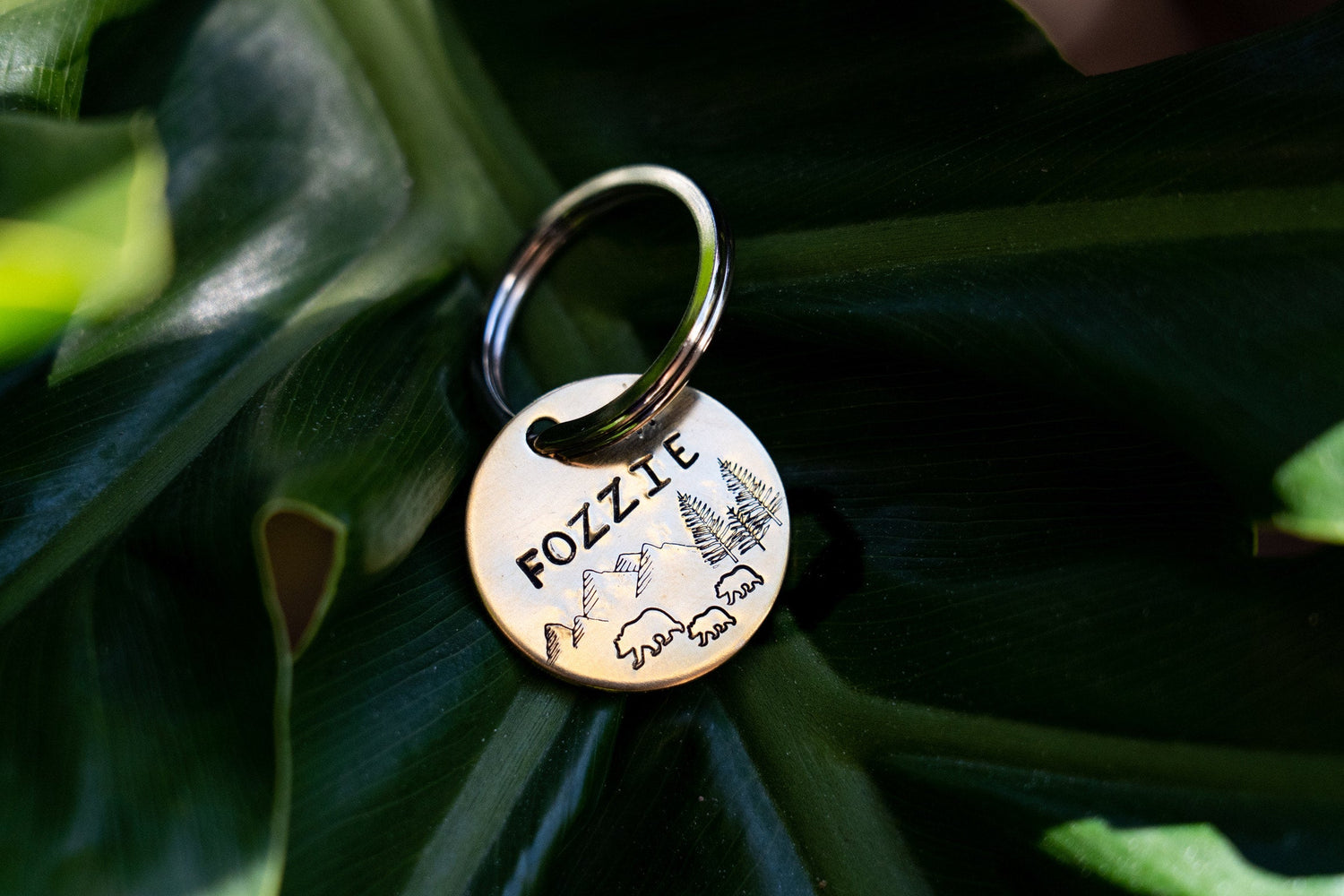 Hand Stamped Pet Tags