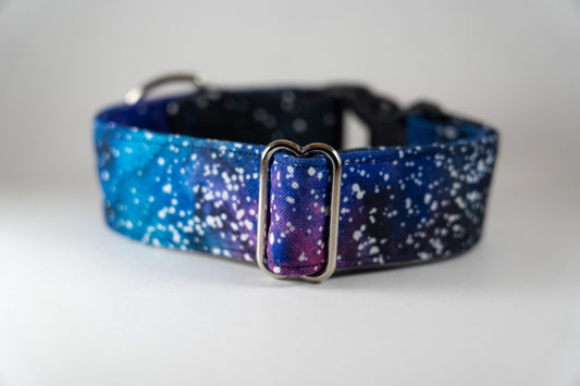 Galaxy Eco Canvas Custom Dog Collar