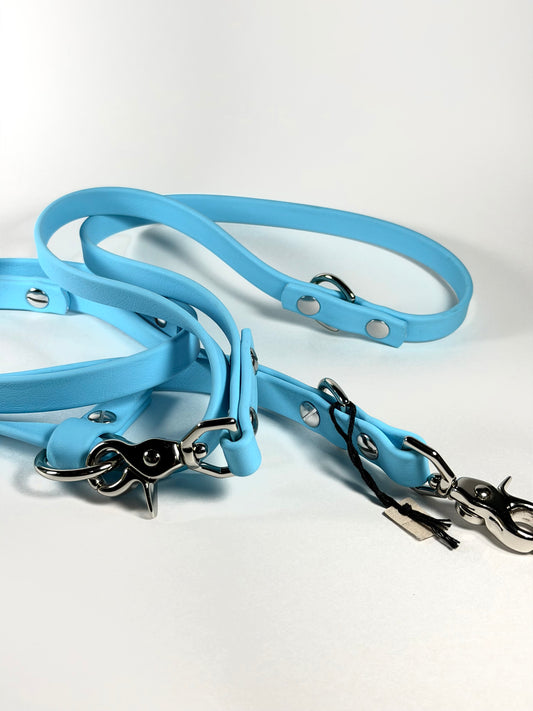 Arctic Blue Ultimate Hands-Free Convertible Leash