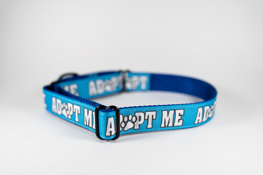 Adopt Me Adjustable Webbing Dog Collar