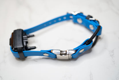 Adjustable E-Collar Strap with Quick Release Buckle (Optional Bungee)