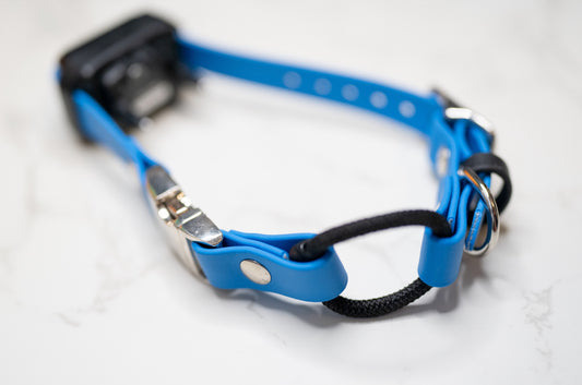 Adjustable E-Collar Strap with Quick Release Buckle (Optional Bungee)