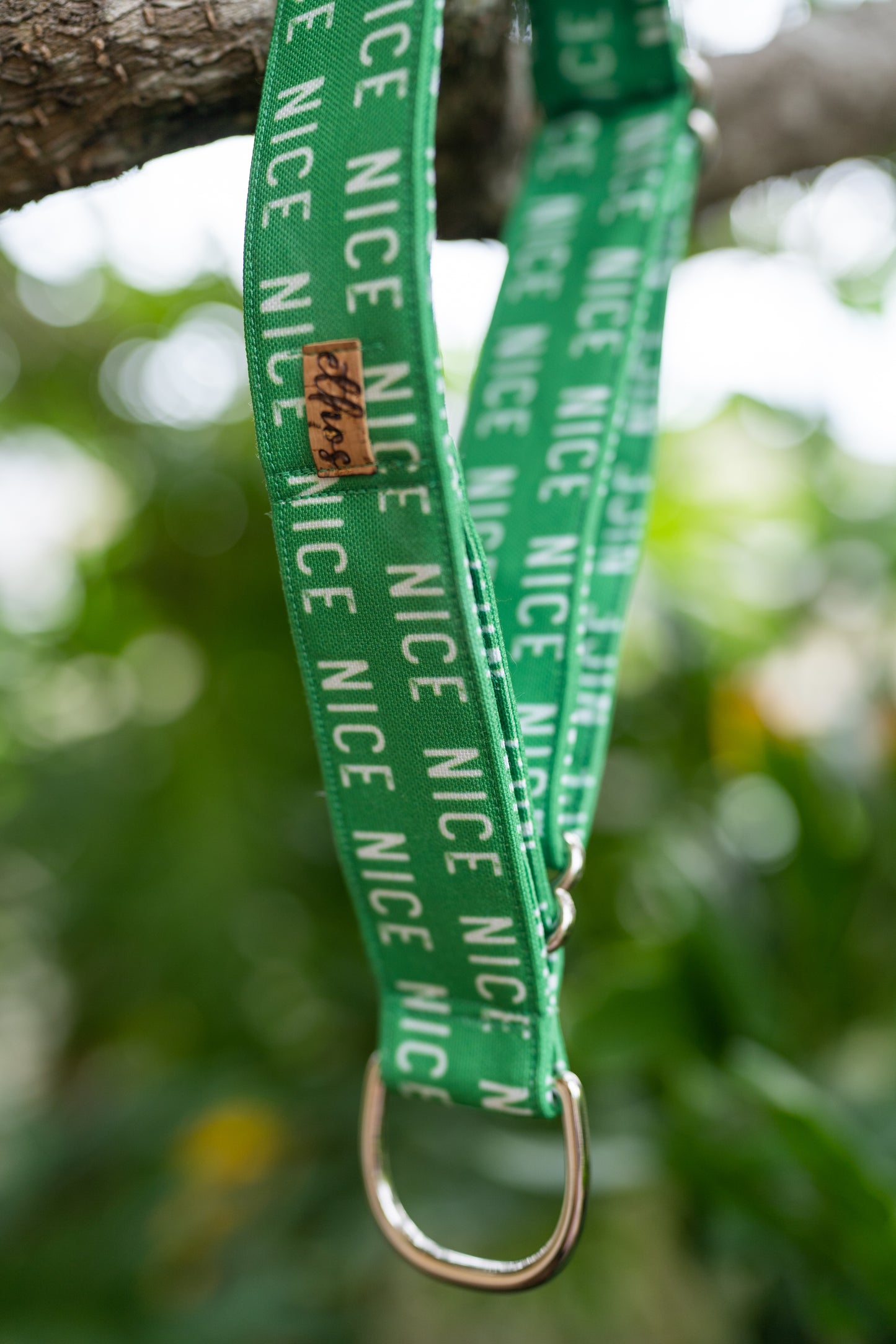 Nice Eco Canvas Custom Dog Collar