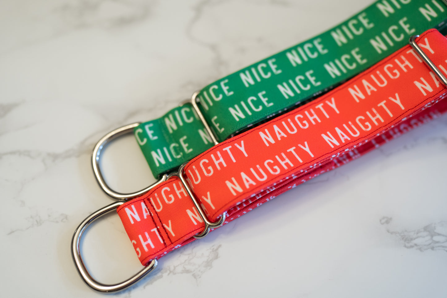 Naughty Eco Canvas Custom Dog Collar