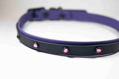 18.5-22.5" Layered Crystal Collar
