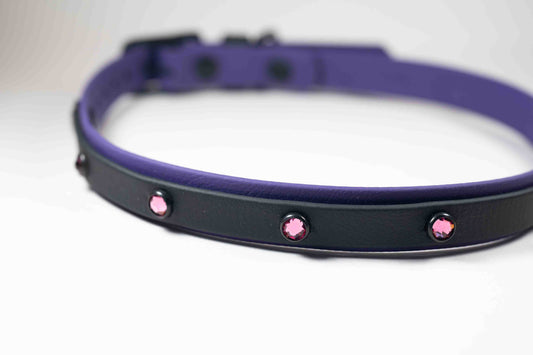 18.5-22.5" Layered Crystal Collar