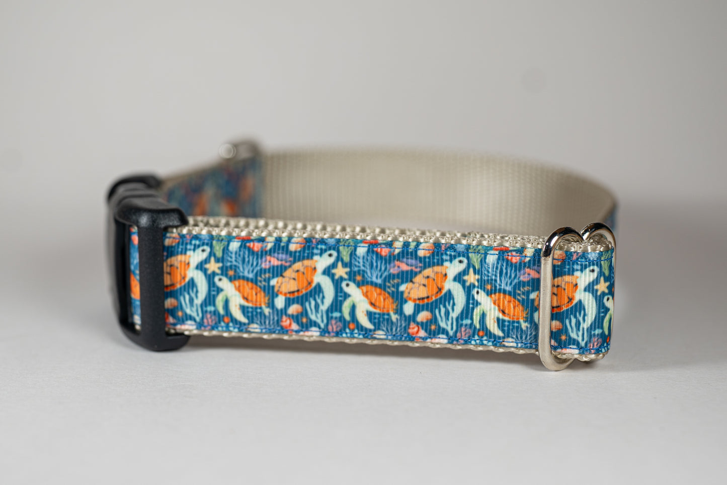 Sea Turtles Adjustable Dog Collar
