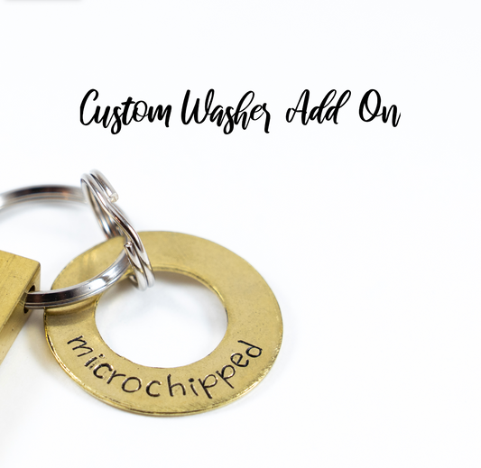 Washer Tag Add-On for Extra Info