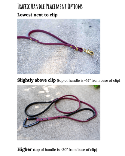 Waterproof Custom BioThane Leash