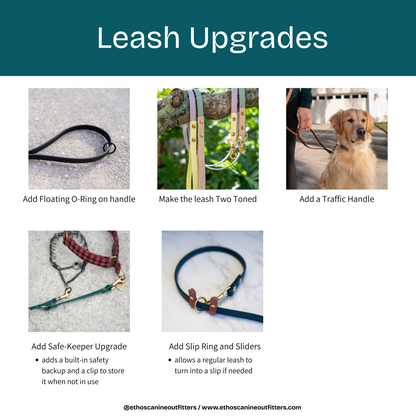 Waterproof Custom BioThane Leash
