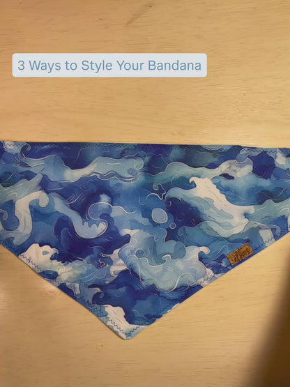 Under the Sea Stretchy Jersey Bandana